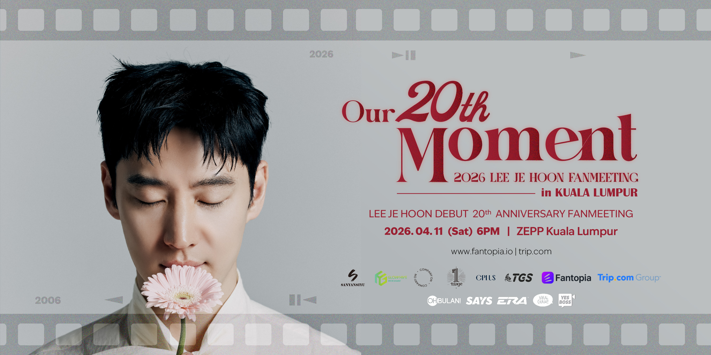 [Malaysia] 2026 LEE JE HOON FANMEETING [Our 20th Moment] in Kuala Lumpur